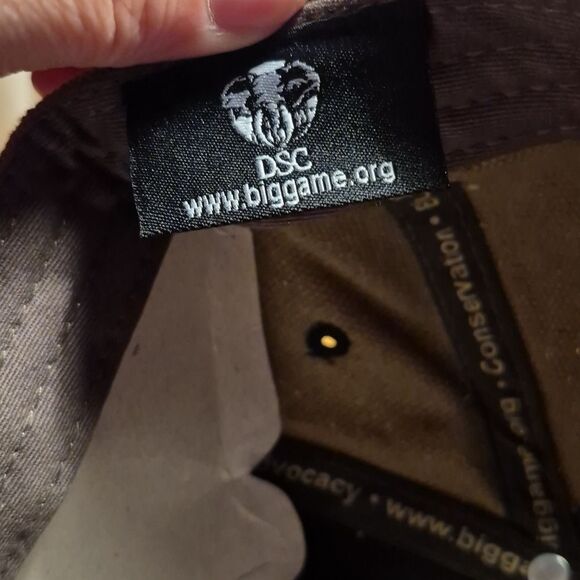 DSC Dallas Safari Club Heavier Weight Velcroback Hat - New - Picture 8 of 10